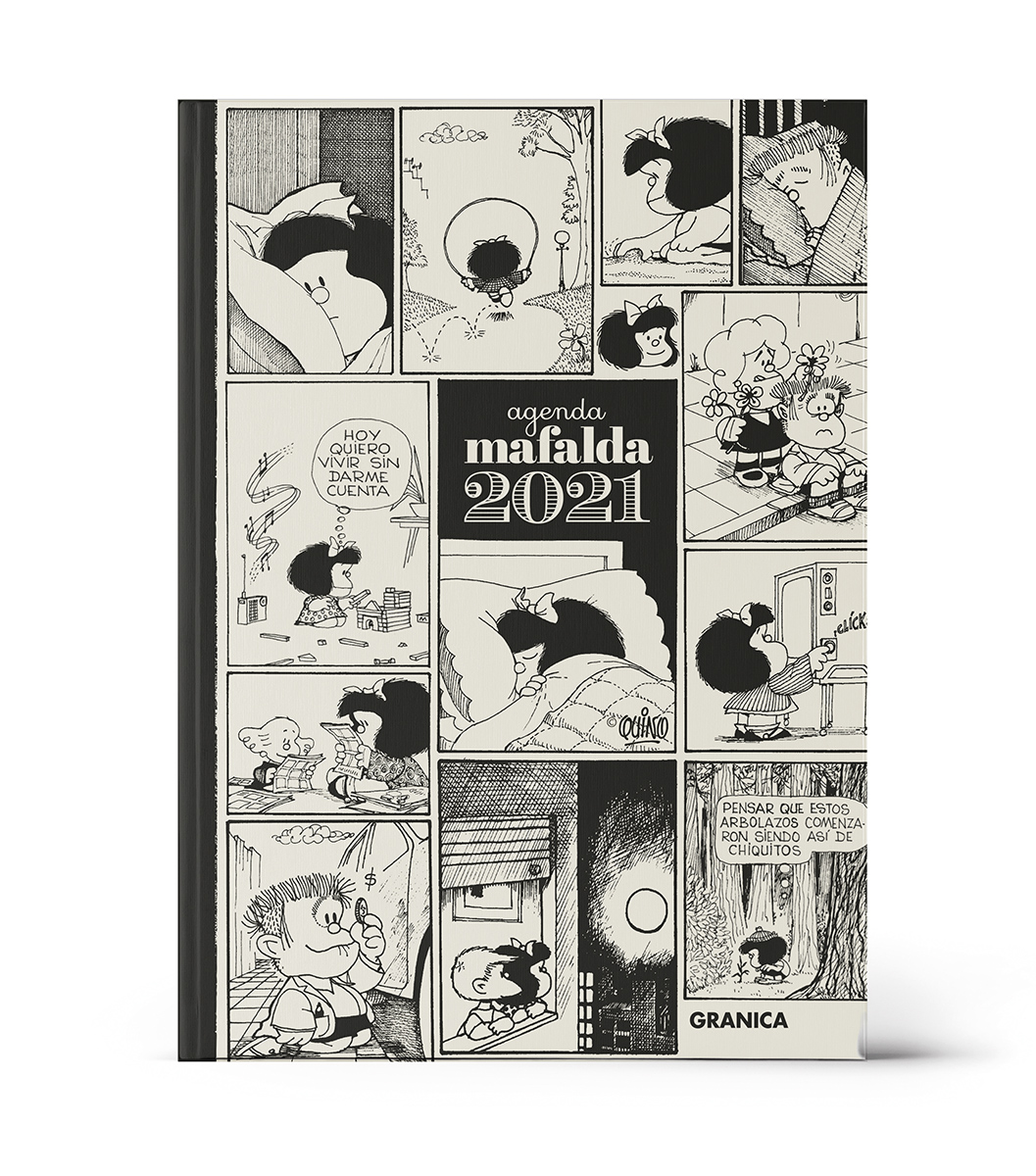 Mafalda 2021 Agenda Encuadernada